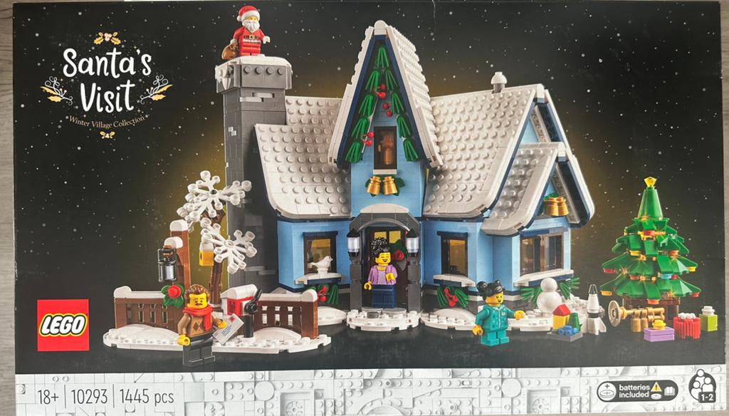 LEGO Santa's Visit (10293) Winter Village Collection, Ophalen of Verzenden, Nieuw
