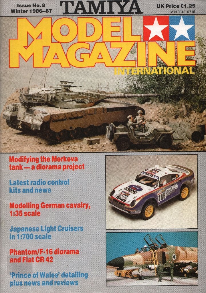 Tamiya Model Magazine International 8, Overige merken, Auto, Groter dan 1:32, Nieuw
