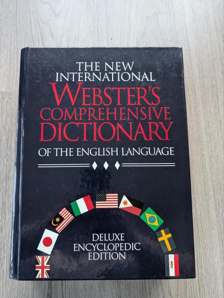 The New International Webster's Comprehensive Dictionary, Boeken, Ophalen of Verzenden