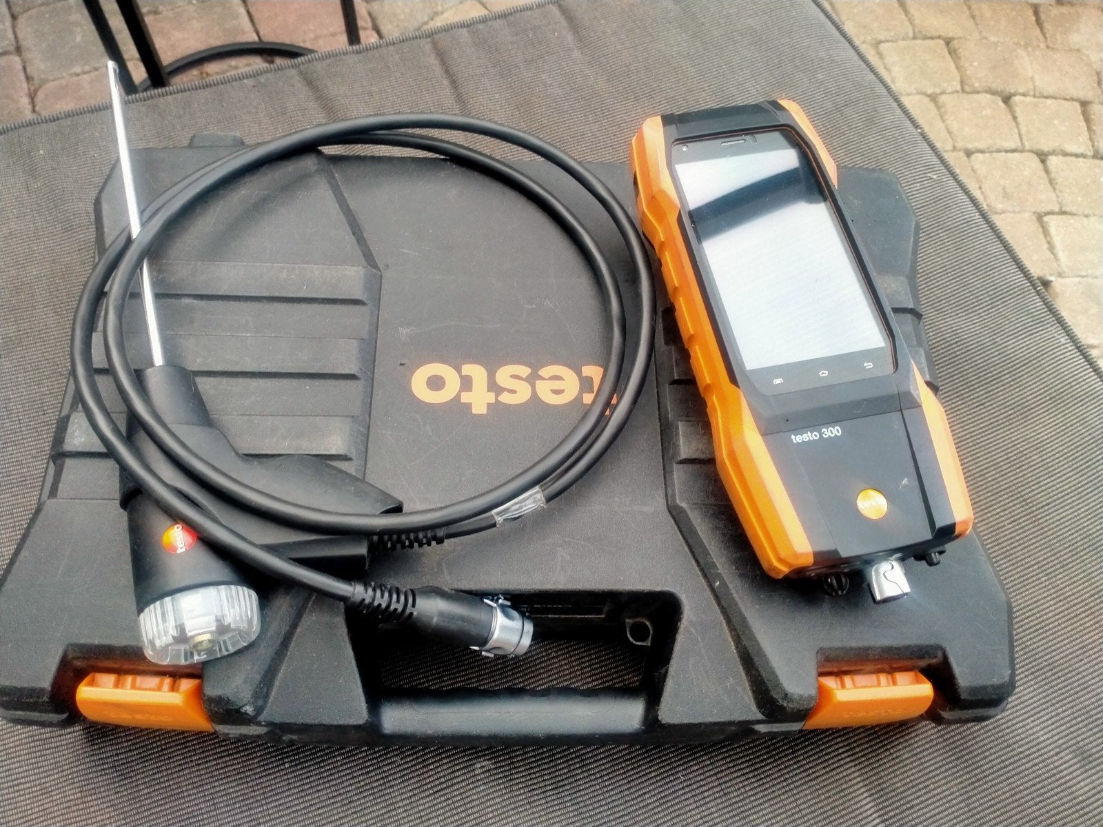 Testo meetapparaten set (Testo 300 en Testo 320 basic), Ophalen of Verzenden, Gebruikt, Druk
