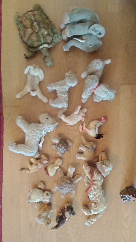 vintage pluche dieren, Ophalen, Gebruikt, Overige typen
