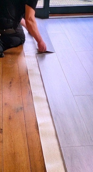 Gratis laminaatvloer., Ophalen, Zo goed als nieuw, Laminaat