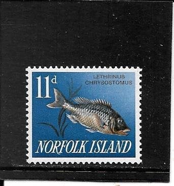 Norfolk Island vissen, Ophalen of Verzenden, Postfris
