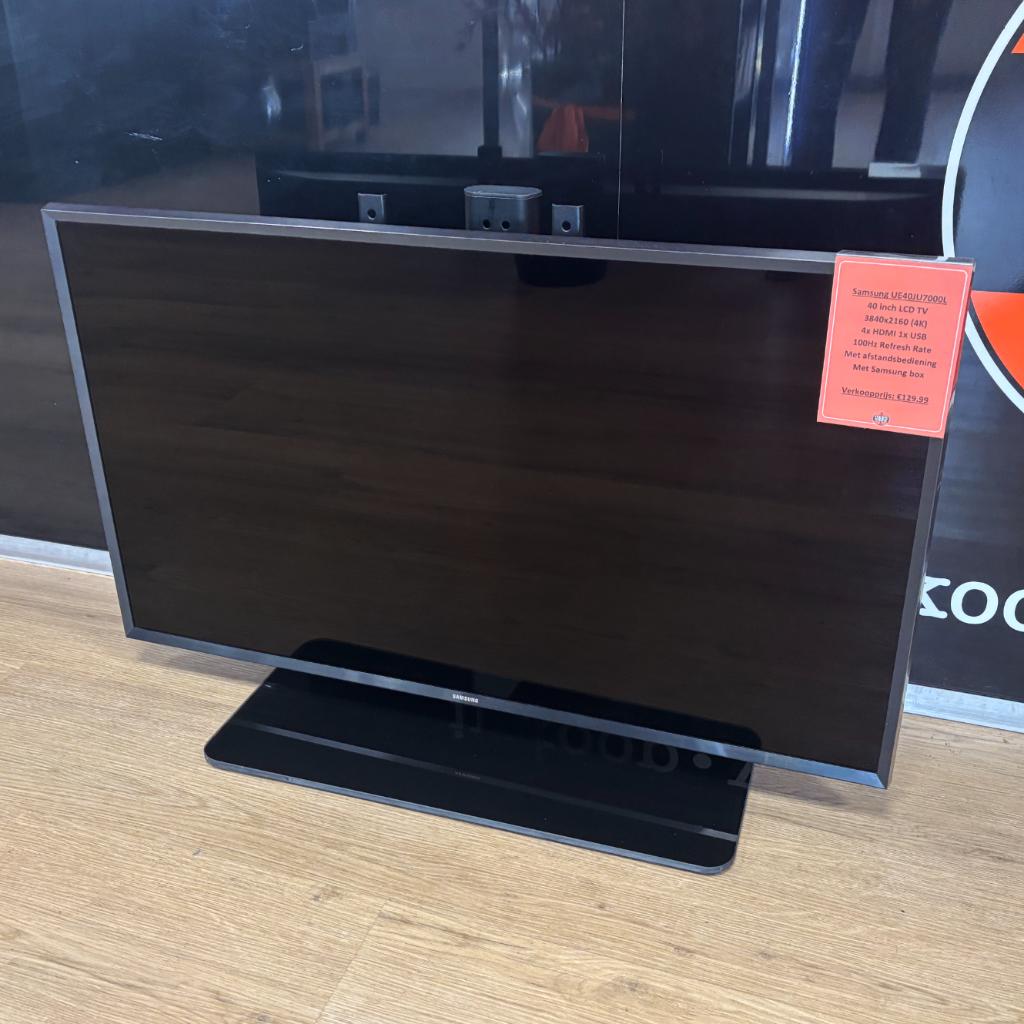 Samsung UE40JU7000L Televisie/TV | Met ab |, Audio, Tv en Foto, Televisies, Ophalen, Gebruikt, Dordrecht@usedproducts.nl, 100 Hz