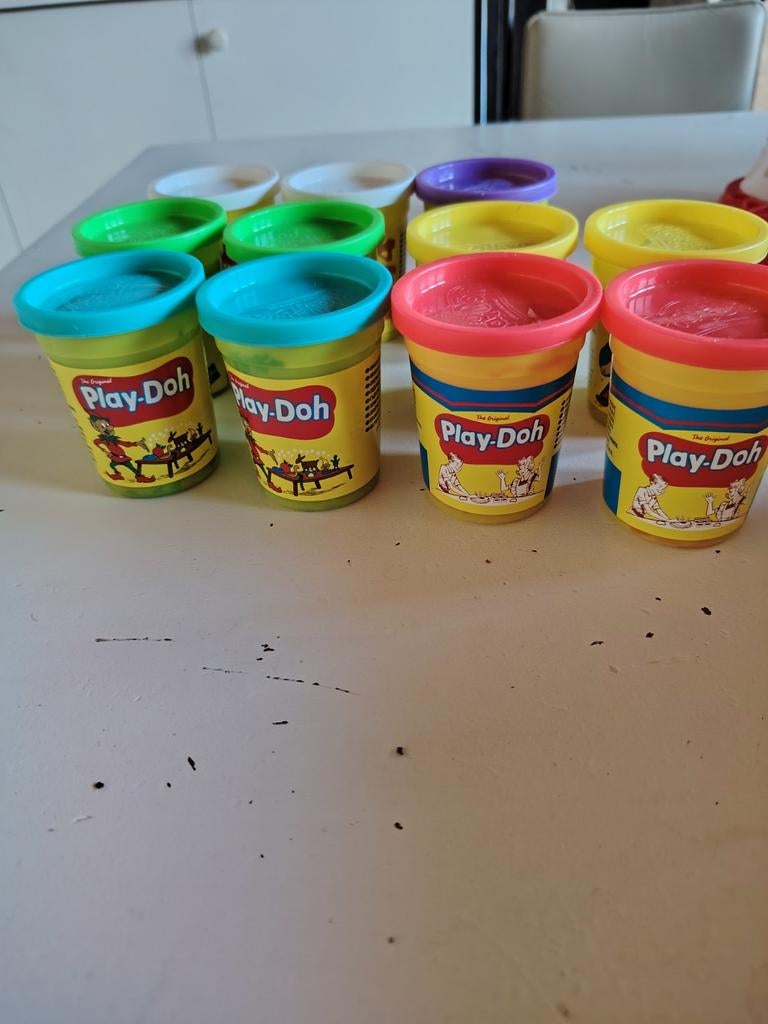 Play-Doh klei en accessoires set, Ophalen, Gebruikt, Bouwen