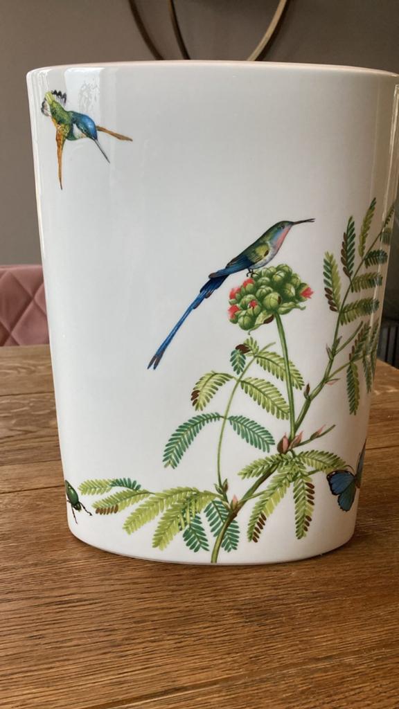 Villeroy & Boch Amazonia vaas - Exotisch design, Ophalen of Verzenden, Zo goed als nieuw, Overige kleuren