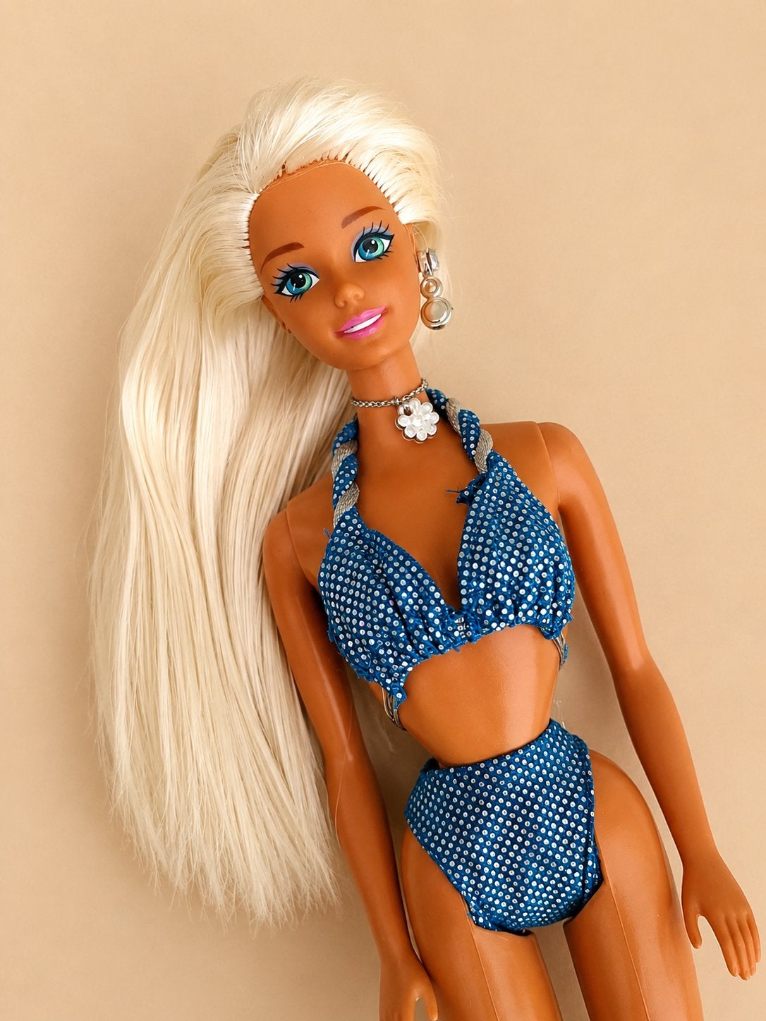 Mattel Sparkle Beach Barbie uit 1995, Ophalen of Verzenden, Gebruikt, Barbie