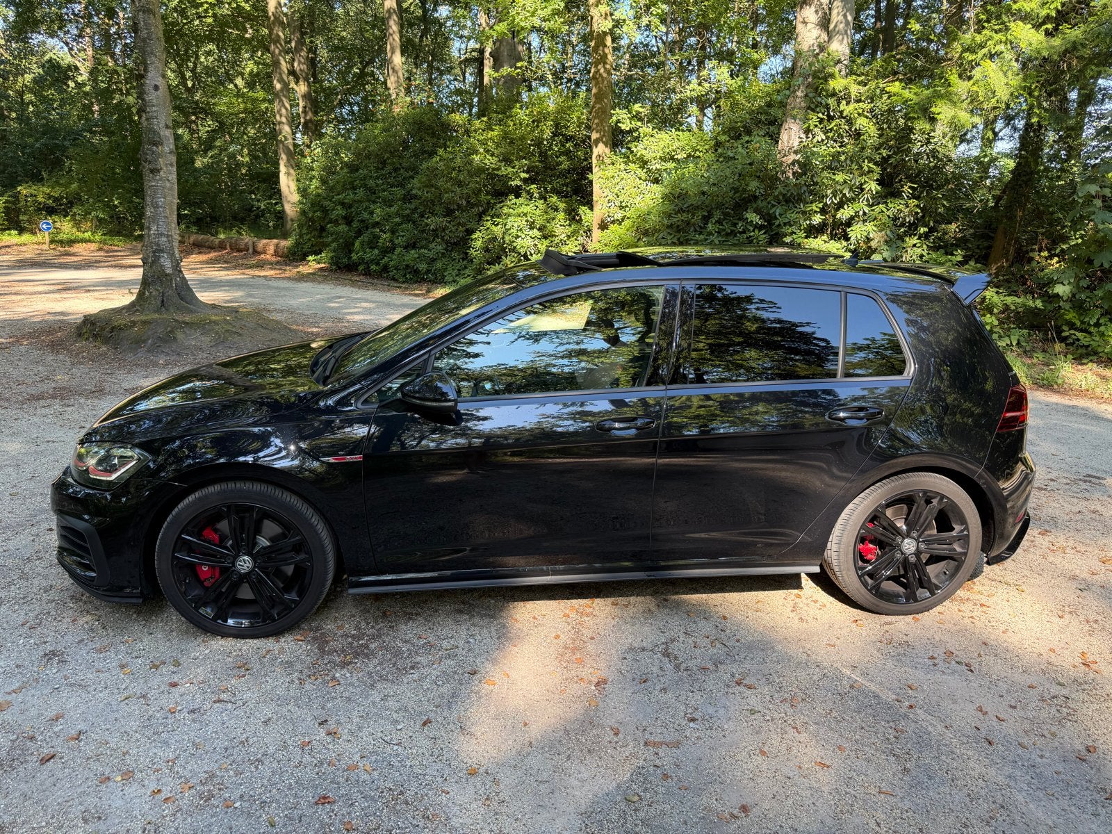 Volkswagen Golf 2.0 TSI 245pk 7-DSG 2019 Zwart, Auto's, 1345 kg, 4 cilinders, 1984 cc, Zwart
