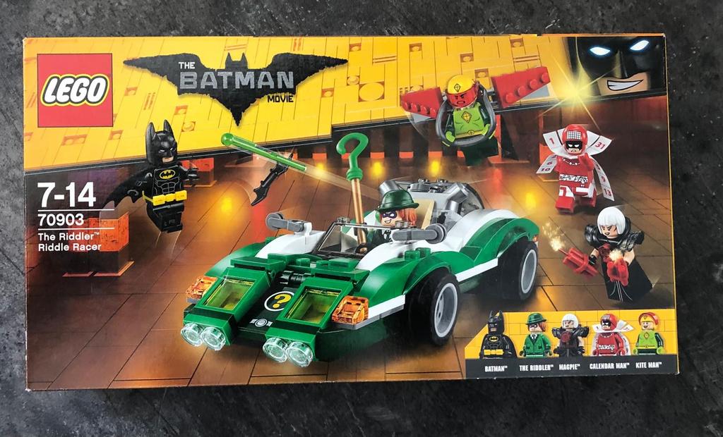 Lego The Batman Movie 70903 The Riddler Riddle Racer, Kinderen en Baby's, Speelgoed | Duplo en Lego, Inclusief minifiguren, Overige thema's
