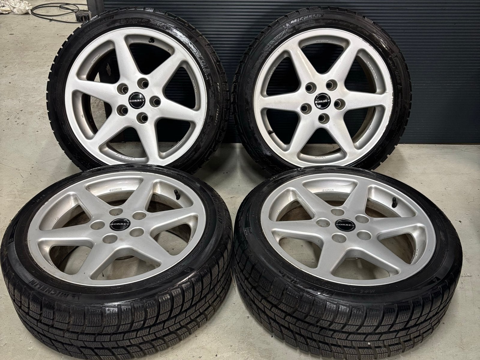Borbet Velgen 17 inch, Ophalen, Gebruikt, Banden en Velgen, 17 inch
