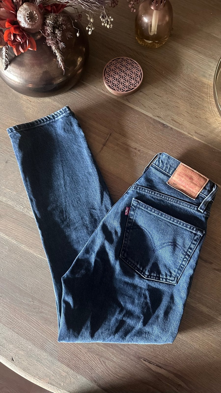 Levi's 501 Premium Jeans W25 L26 - Zo goed als nieuw, Ophalen of Verzenden, Zo goed als nieuw, Blauw, W27 (confectie 34) of kleiner
