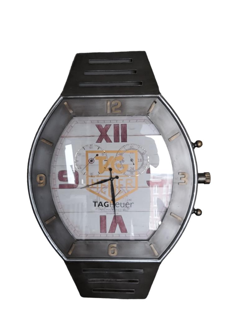 Tag Heuer Wandklok - Levensgroot, Ophalen of Verzenden, Zo goed als nieuw, Wandklok
