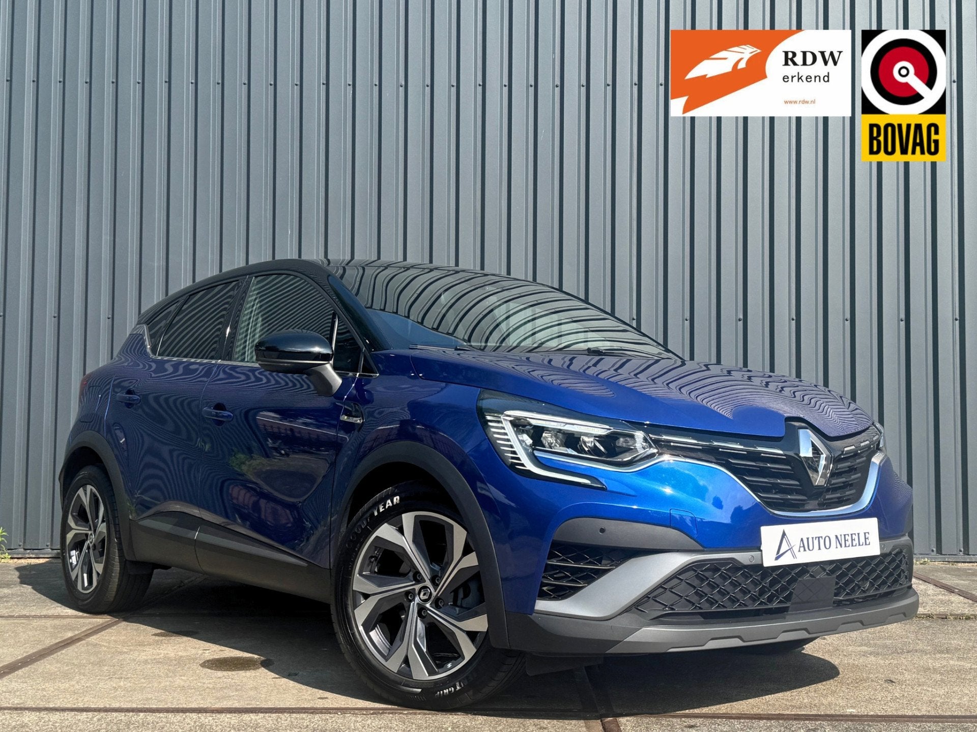 Renault Captur 1.6 E-Tech Plug-in Hybrid 160 pk R.S. RS Line, 77 km/l, Gebruikt, 4 cilinders, Leder en Stof