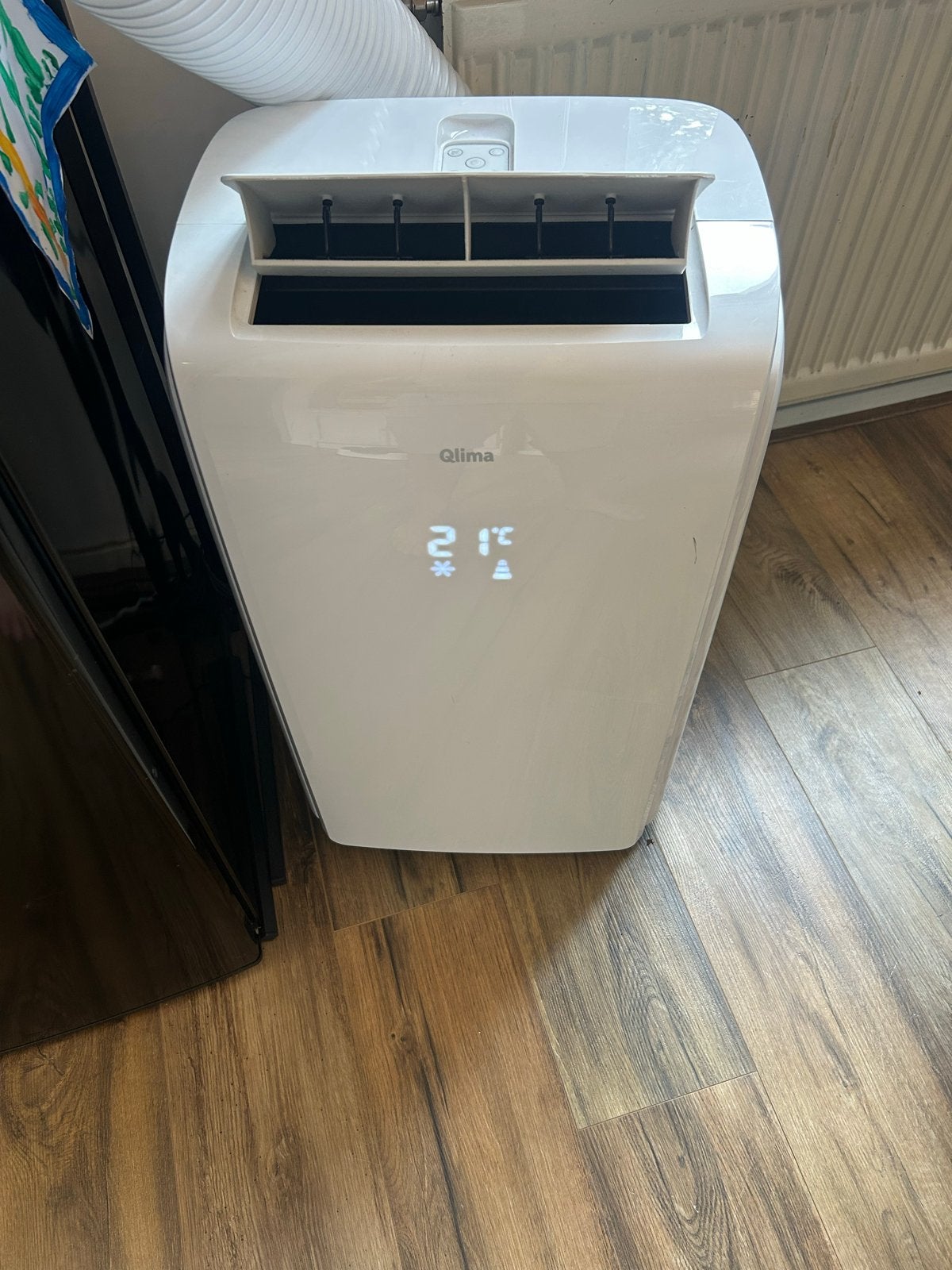 Qlima P534 Mobiele Airco - Koelen en Ontvochtigen, Ophalen, Gebruikt, Minder dan 60 m³, 3 snelheden of meer