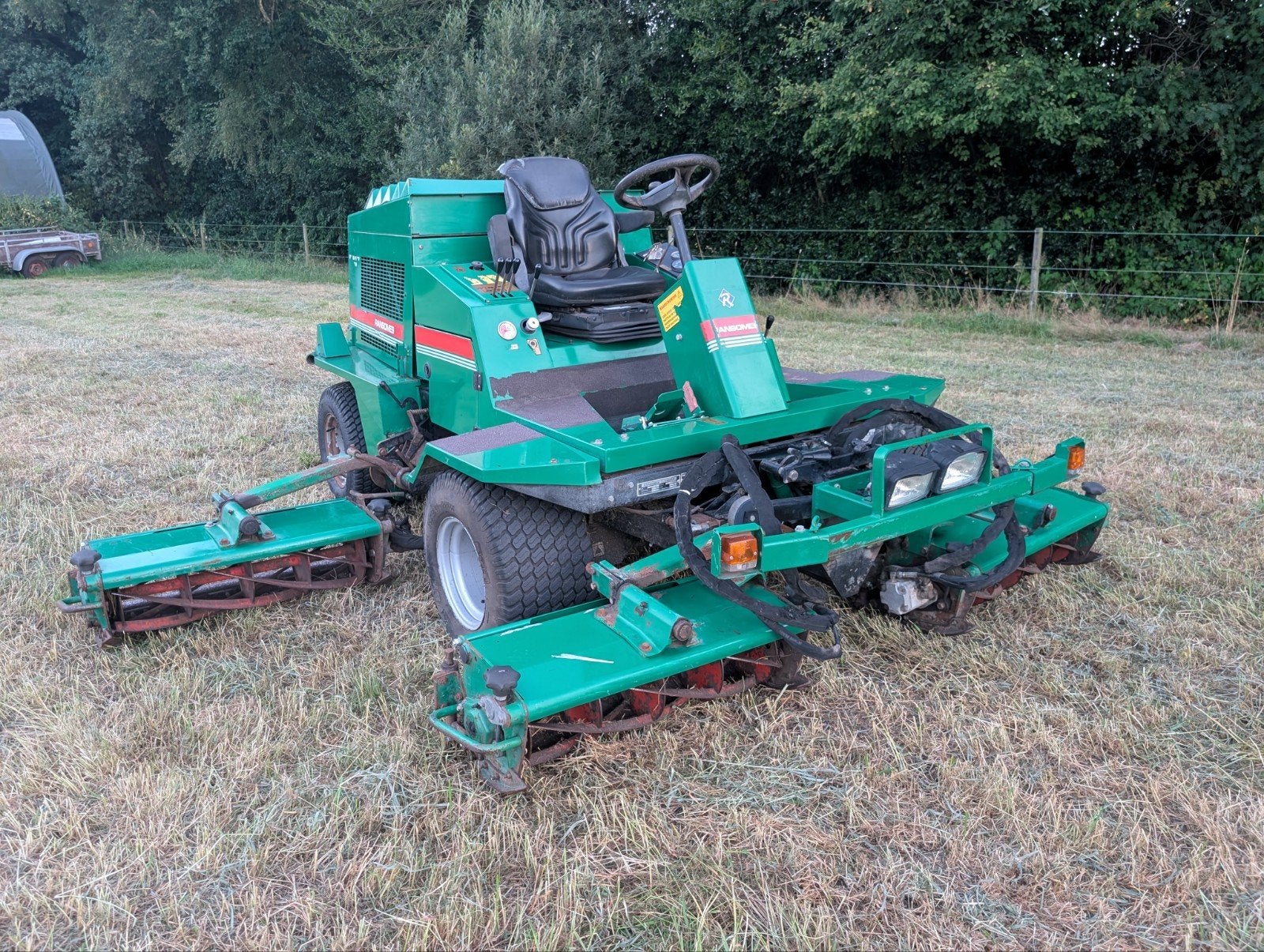 Dikke ransomes commander 3520 5 delig! diesel! 350cm!, Gebruikt, Elektrische starter, Ransomes, Ophalen of Verzenden