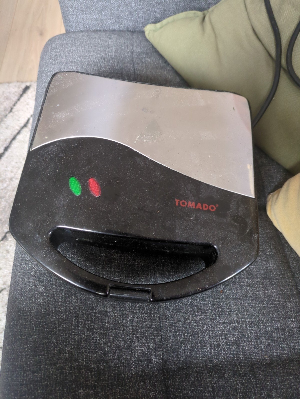 Tosti apparaat, Ophalen, Gebruikt