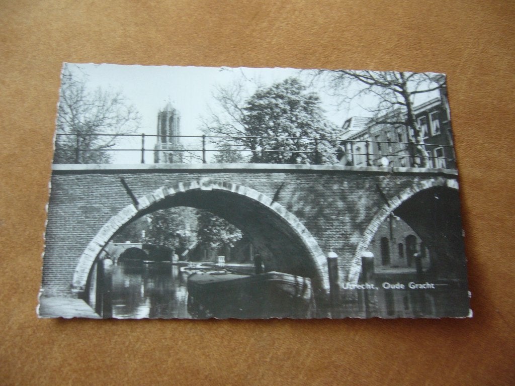 UTRECHT  =  OUDE GRACHT, Ophalen of Verzenden, 1960 tot 1980, Gelopen, Utrecht