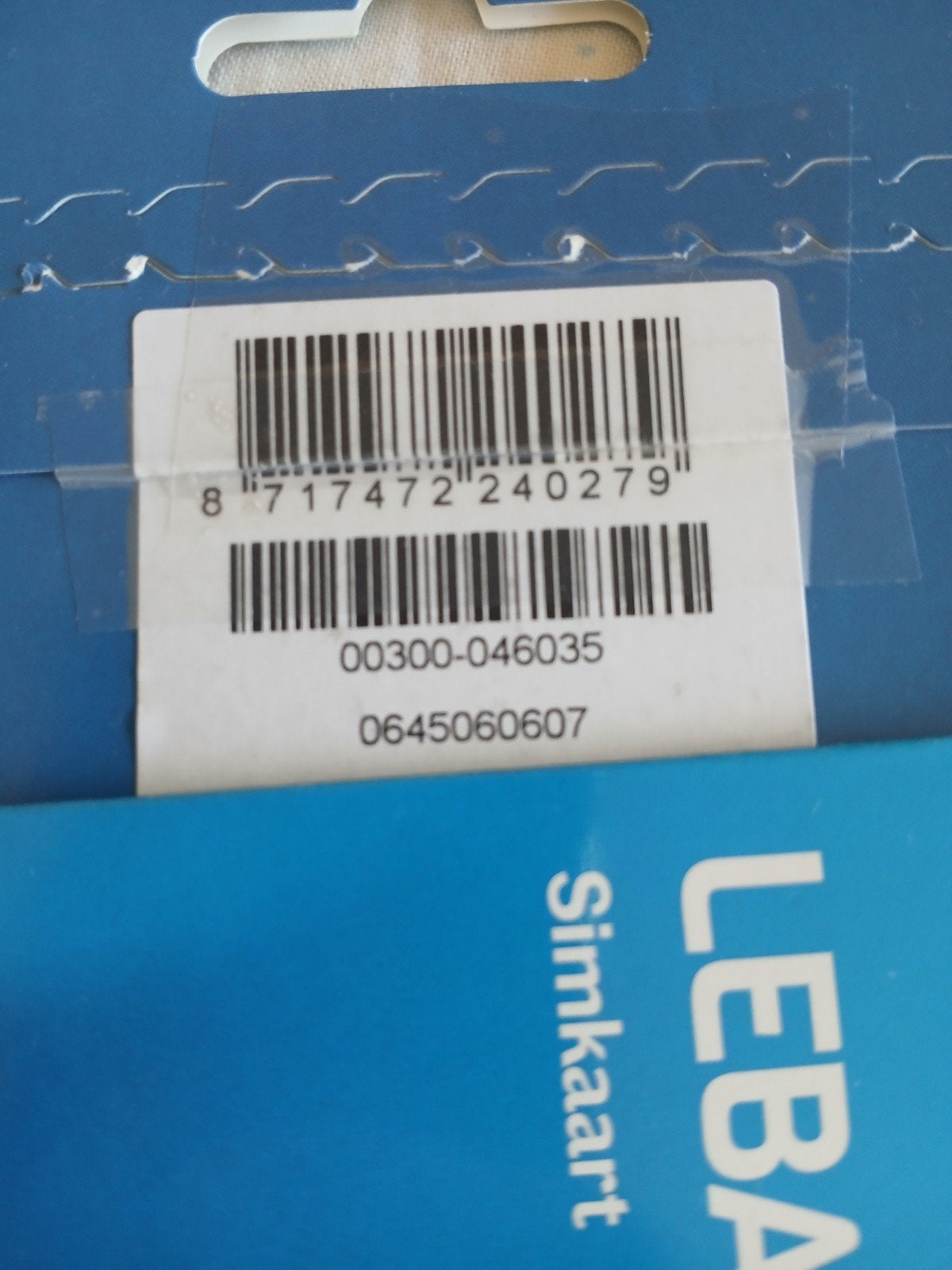 06-45-06-06-07 MOOI NUMMER LEBARA PREPAID SIMKAART NUMMER, Ophalen of Verzenden, Nieuw, KPN, Simkaart