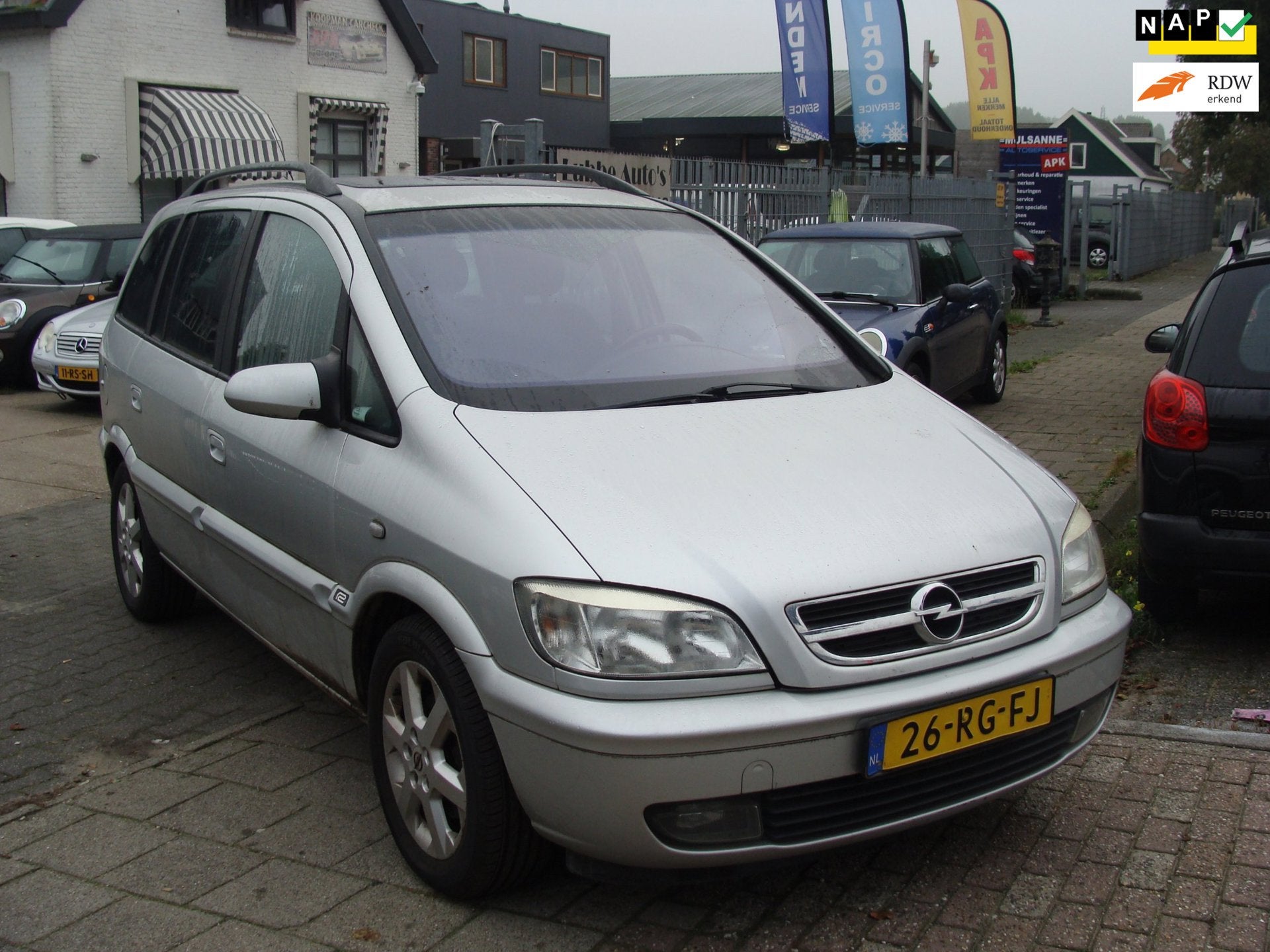 Opel Zafira 1.8-16V Maxx autom airco elek pak nap apk, 125 pk, Gebruikt, 4 cilinders, Zafira