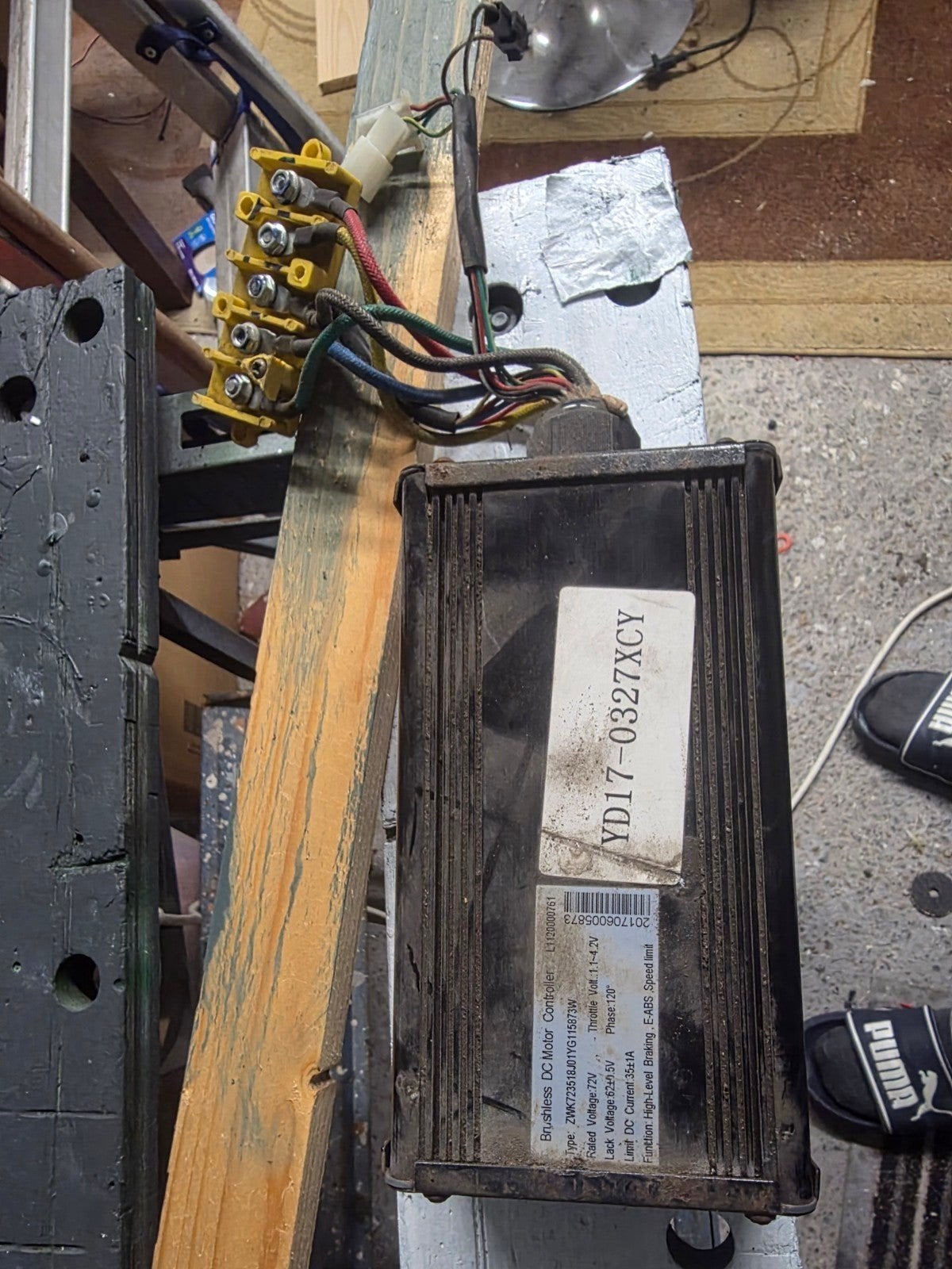 Regelaar Yadea/AGM 72V - Borstelloze DC Motor Controller, Ophalen of Verzenden, Gebruikt, Overige typen, Overige merken