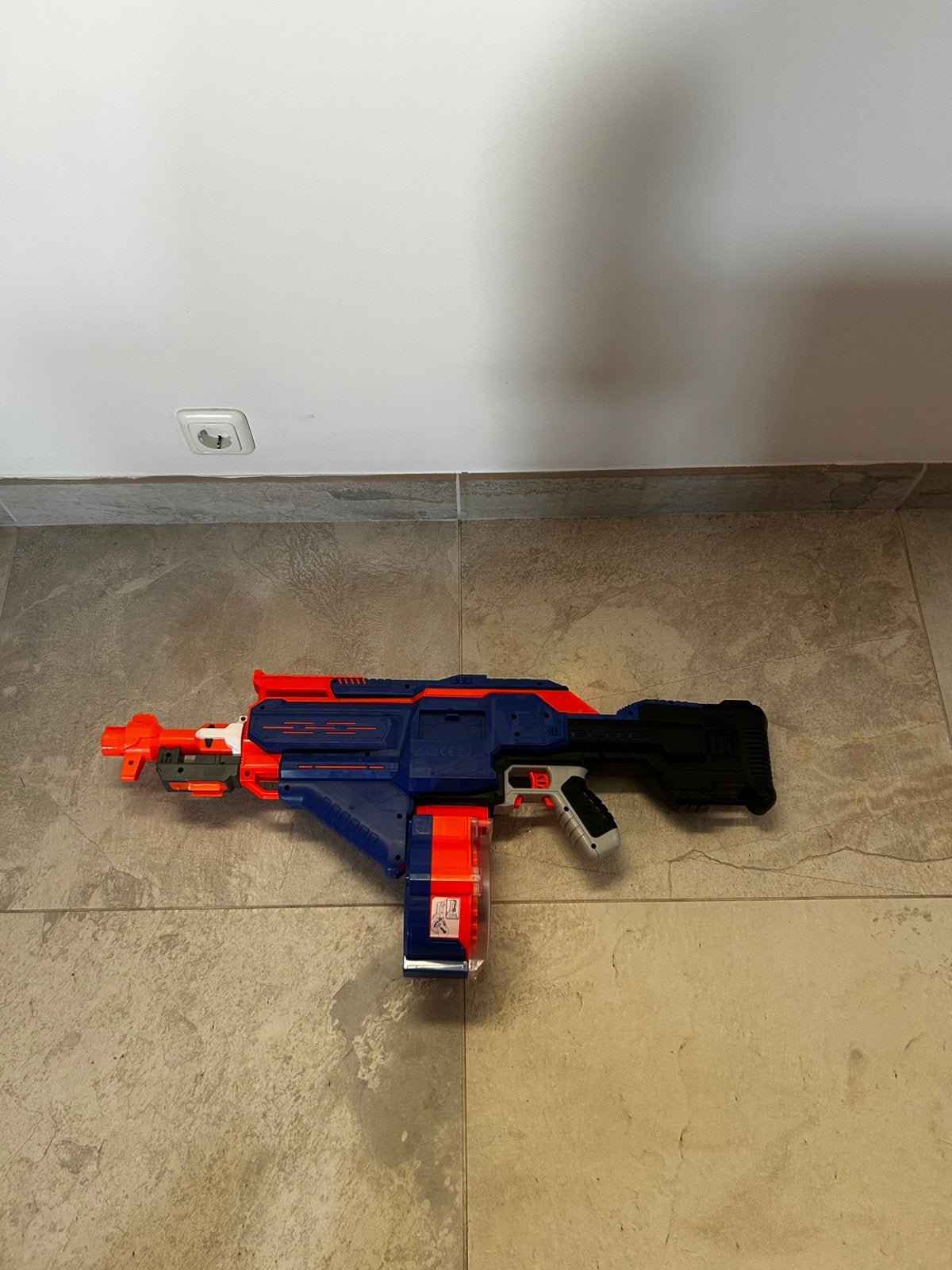 Nerf elite infinitus, electrisch, Ophalen of Verzenden, Zo goed als nieuw