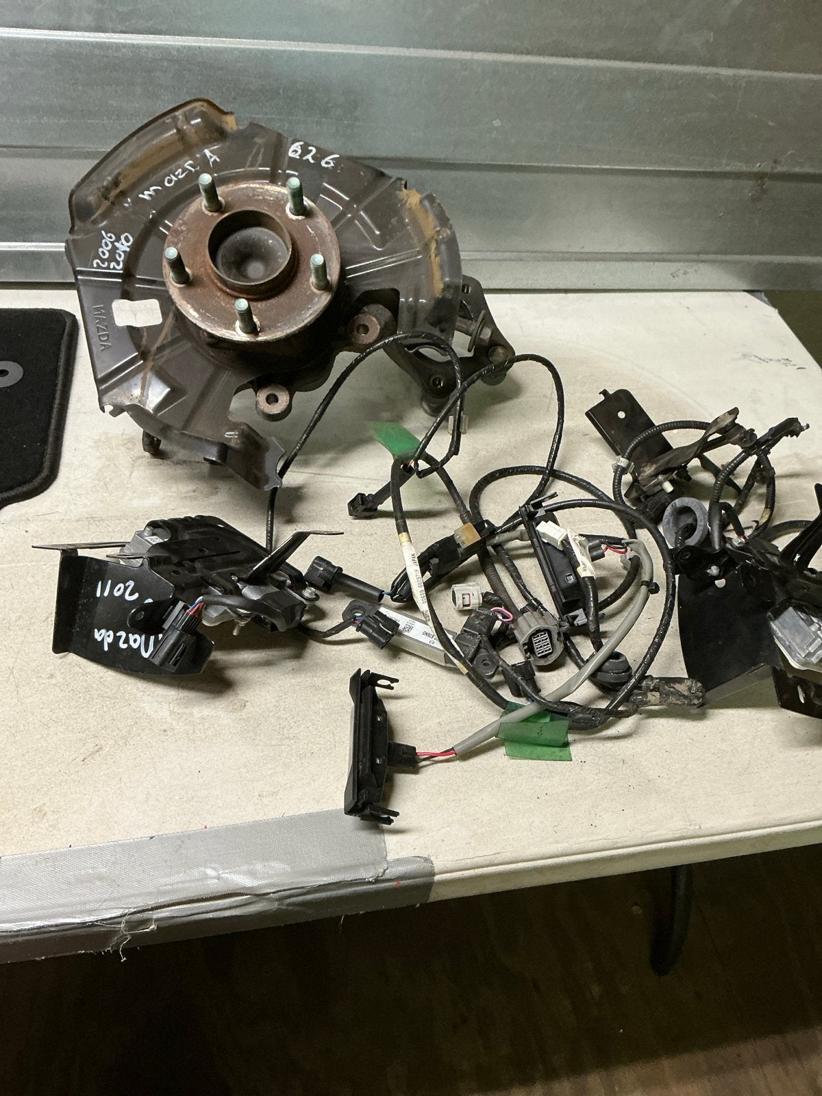 Fuseelichaam compleet L/R achter+Dodehoek sensoren Mazda 6, Ophalen, Gebruikt, Mazda