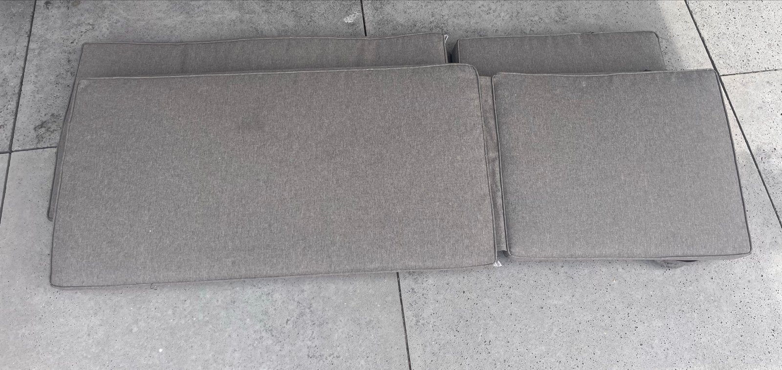 Kussens ligbed, Tuin en Terras, Ligbedden, Zo goed als nieuw, Ophalen