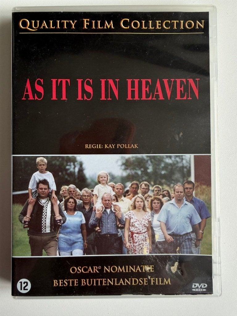 As it is in Heaven (2004) QFC DVD | Actie 5=4, Vanaf 12 jaar, Ophalen of Verzenden, Zo goed als nieuw, Overige gebieden
