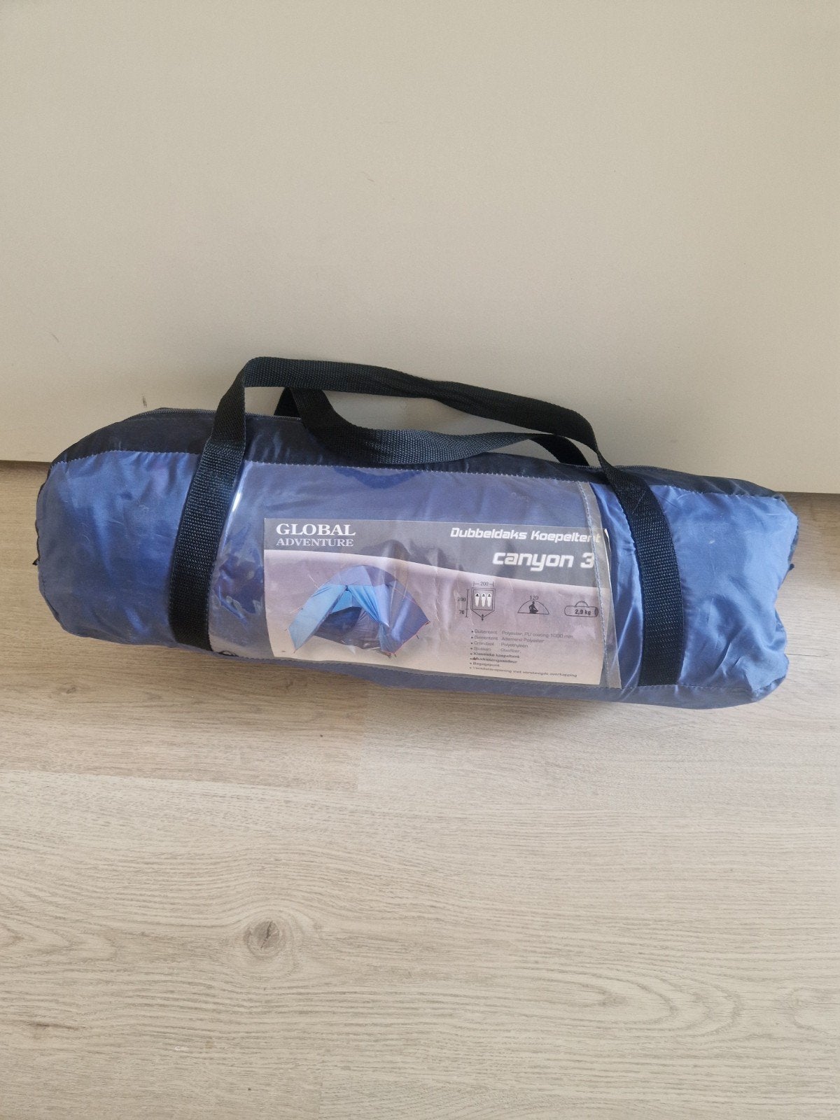 Dubbeldaks koepeltent canyon 3, Ophalen, Gebruikt