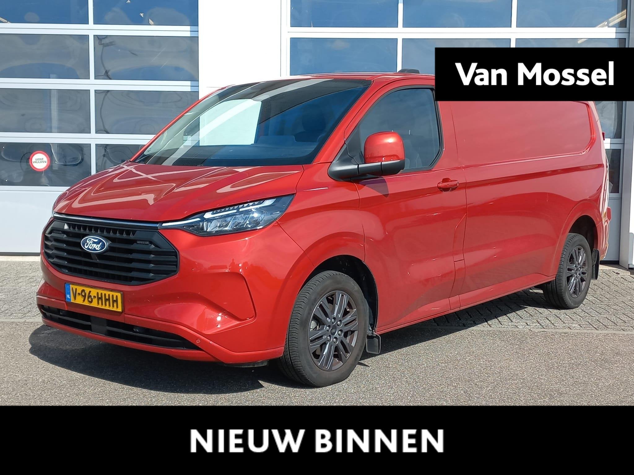Ford Transit Custom 320 2.5 PHEV L2H1 Limited, Auto's, Gebruikt, Euro 6, 4 cilinders, Met garantie (alle)