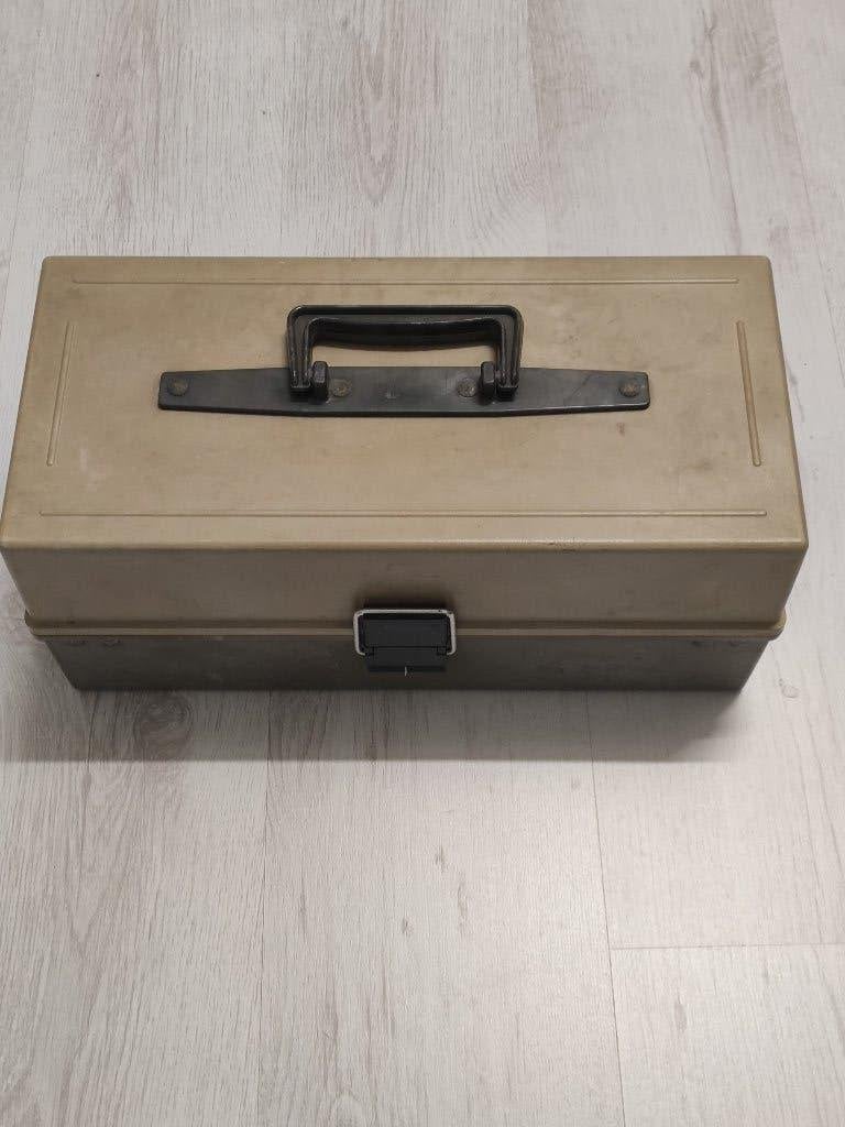 Prima kwaliteit 3 traps viskoffertje met inhoud., Ophalen, Gebruikt, Overige typen
