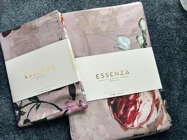 Essenza Dekbedovertrek 1 Persoons XL 100% Katoen, Essenza, Dekbedovertrek, Ophalen of Verzenden, Roze