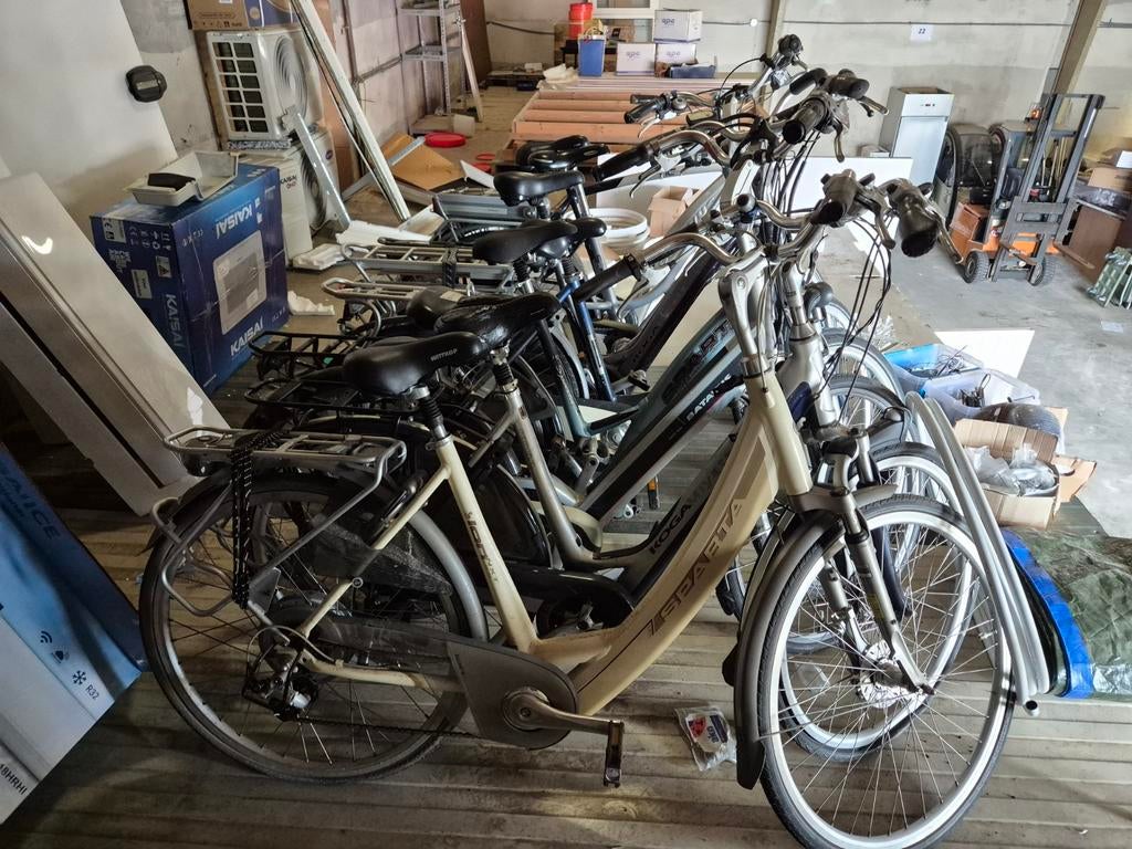 7 elektrische fietsen. Opknappers, Fietsen en Brommers, Elektrische fietsen, Ophalen, Gebruikt, Overige merken