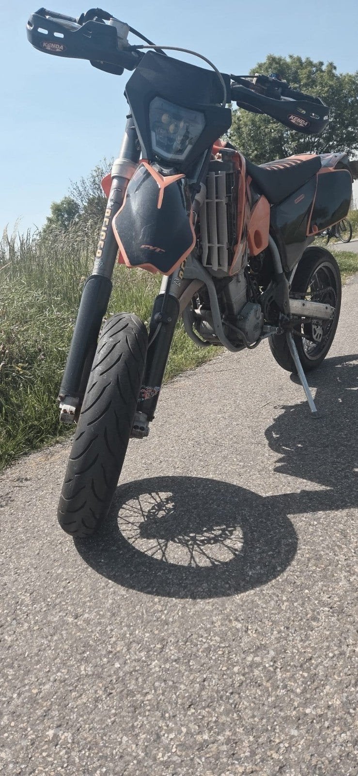 KTM EXC Supermoto, Ophalen