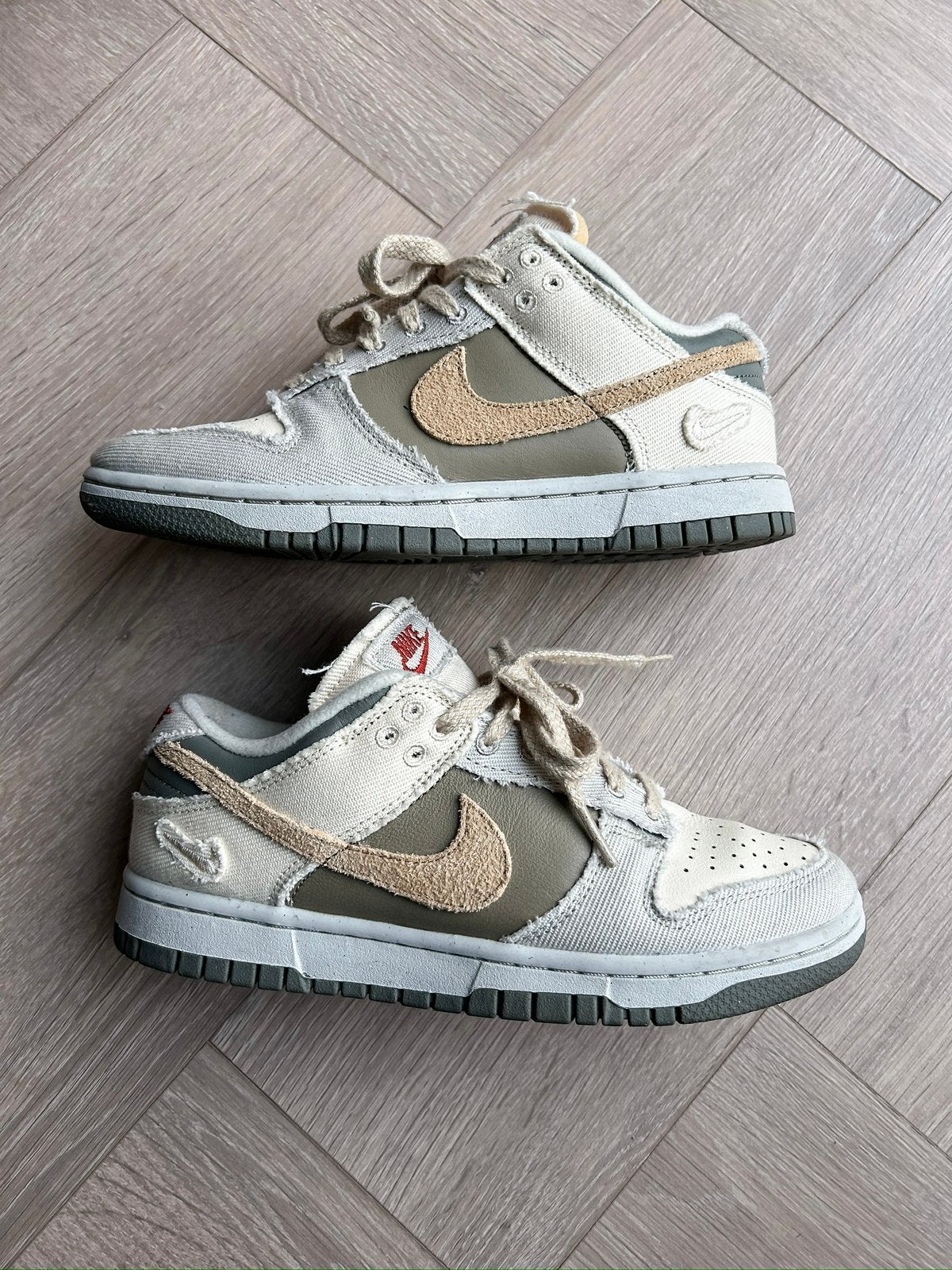 Nike dunk low coconut milk/alabaster/light bone/sesame, Overige kleuren, Ophalen of Verzenden, Sneakers of Gympen, Zo goed als nieuw