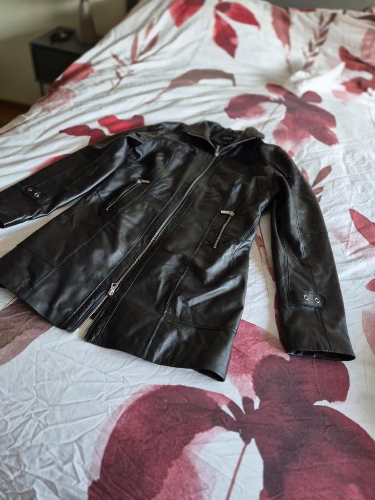 Arma collection leren dames jas maat 40 izgst!!!, Kleding | Dames, Jasjes, Kostuums en Pakken, Ophalen of Verzenden, Zo goed als nieuw