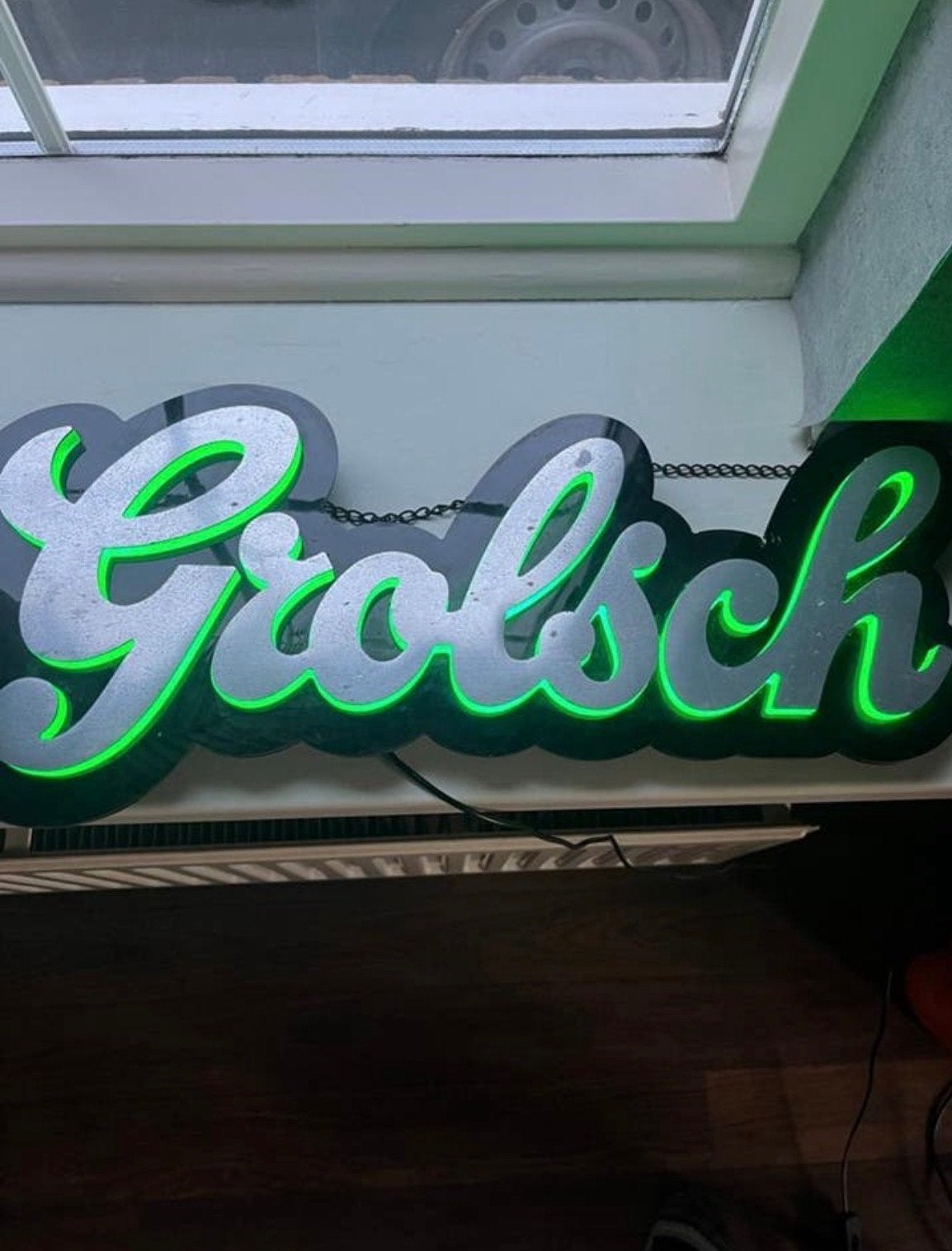 Grolsch LED Lichtreclame - Uniek en Sfeervol, Ophalen, Gebruikt