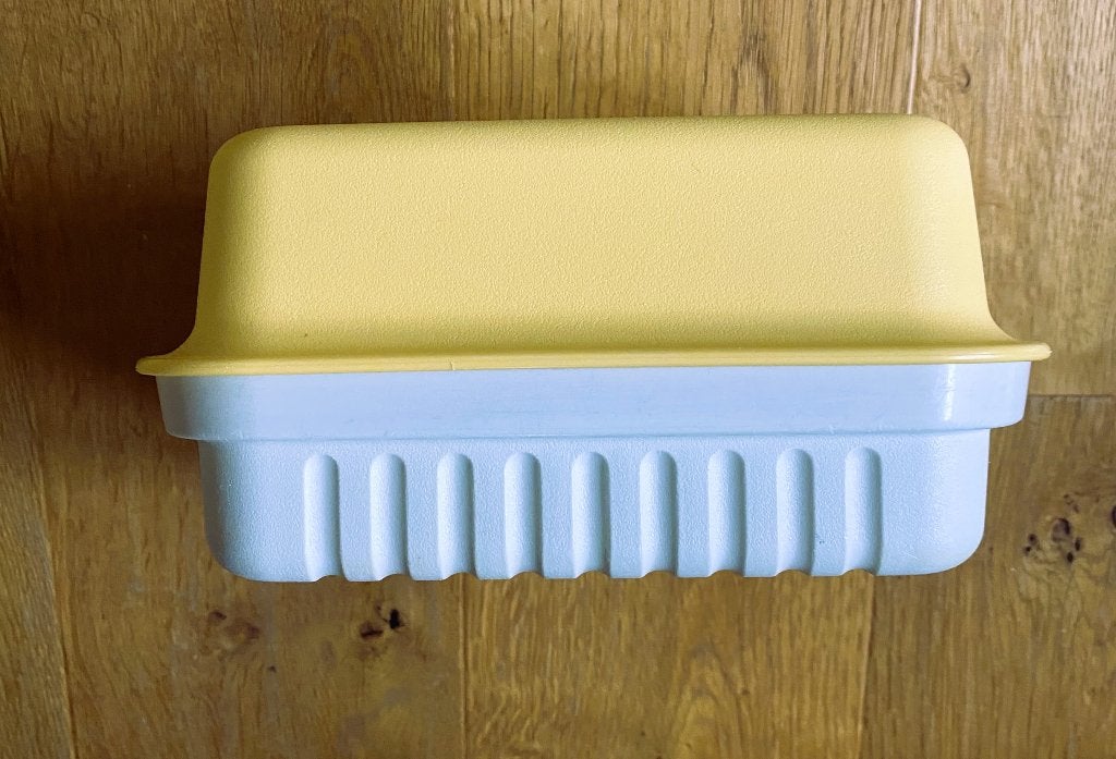 Tupperware kaasdoos, Ophalen of Verzenden, Zo goed als nieuw, Crème, Overige typen