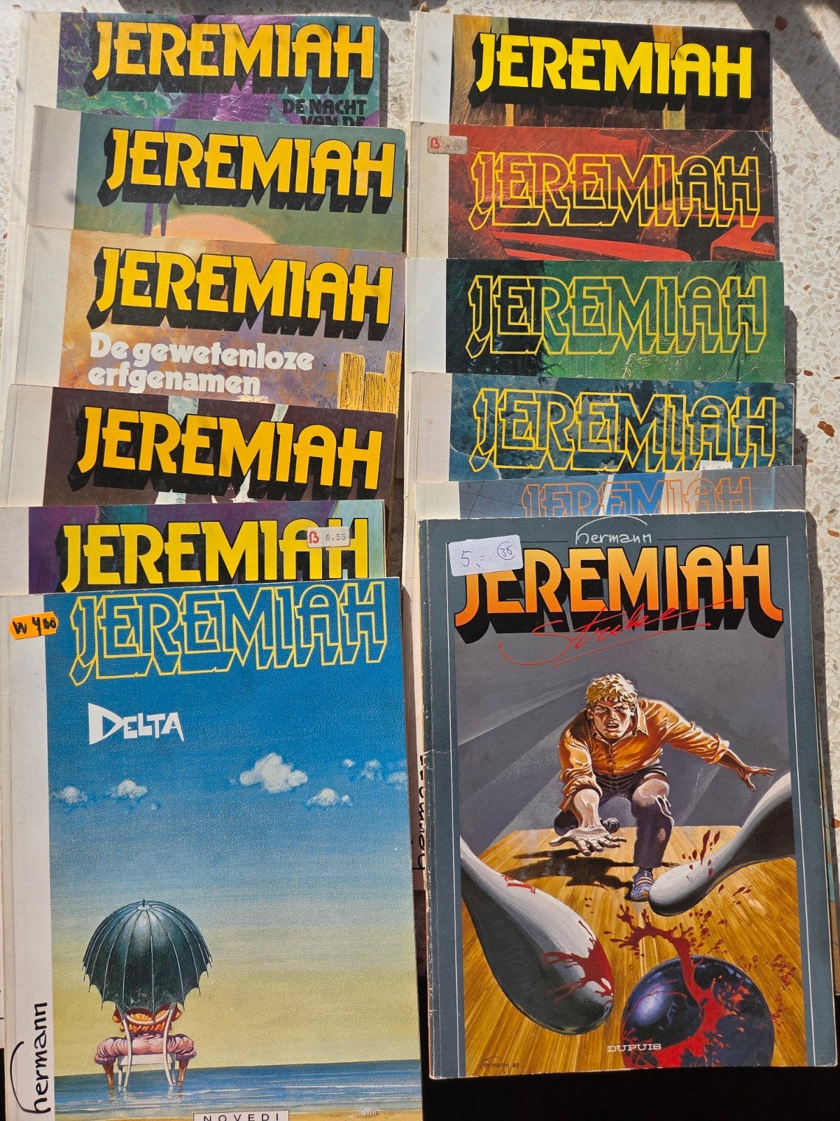 jeremiah 1-12(-10), Boeken, Stripboeken, Meerdere stripboeken, Verzenden, Zo goed als nieuw