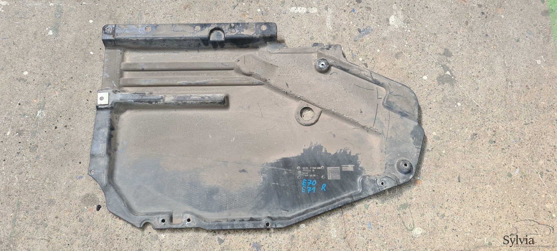 Bodemplaat onderplaat BMW X5 E70 X6 E71 E72 7158406, Gebruikt, -, -, Ophalen of Verzenden