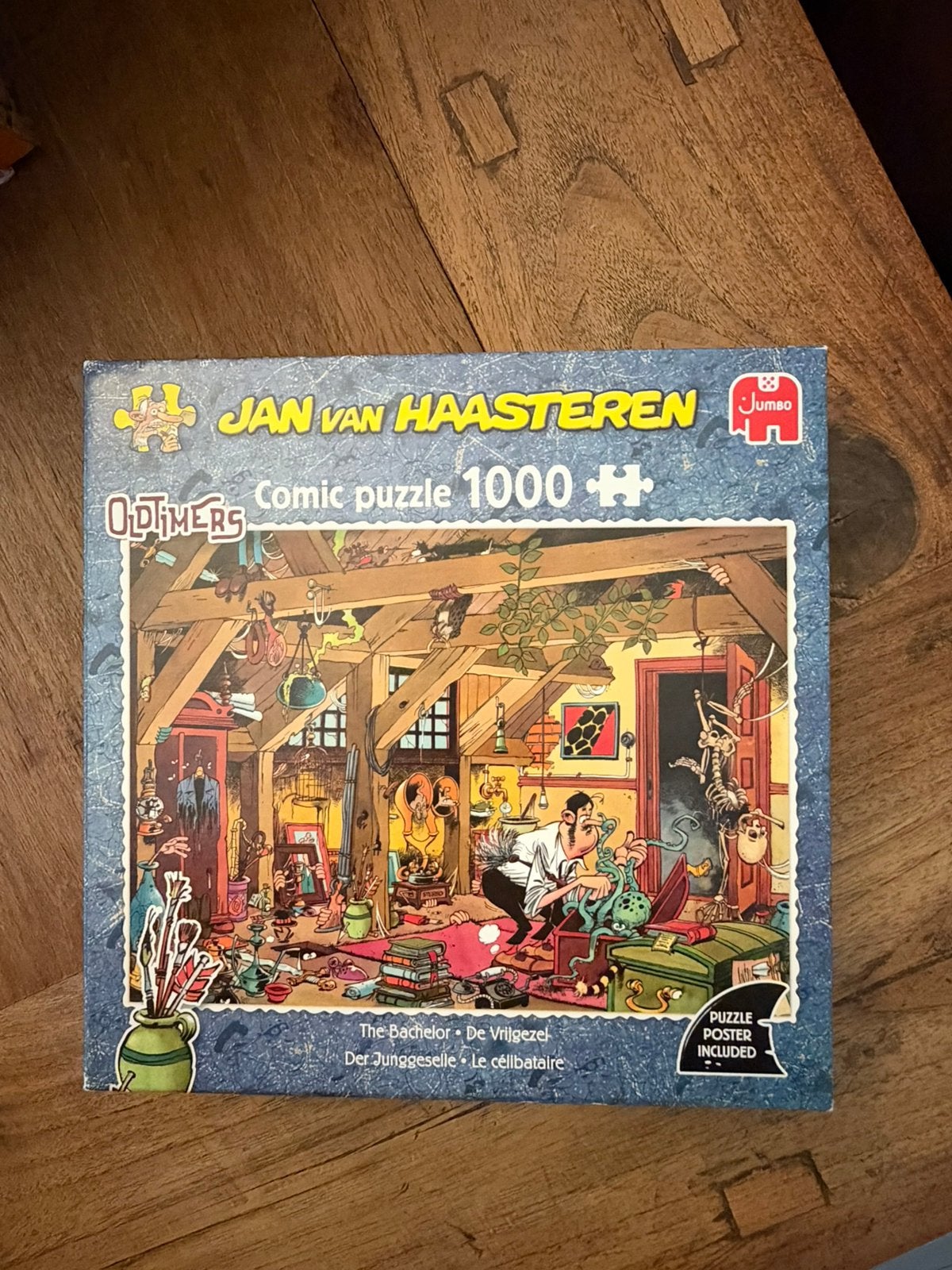 Jan van Haasteren de vrijgezel, Ophalen, 500 t/m 1500 stukjes, Zo goed als nieuw