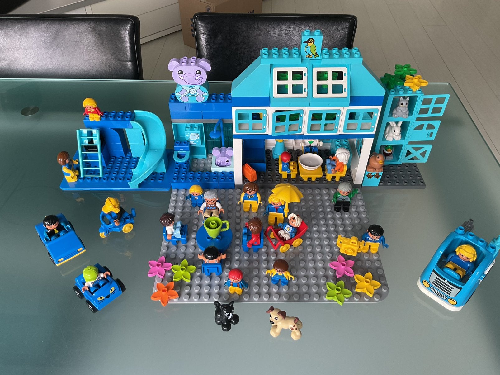 Lego Duplo uitgebreid woonhuis, Ophalen of Verzenden, Zo goed als nieuw, Duplo