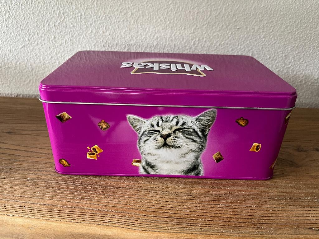 Leuk  Whiskas blik, Verzamelen, Ophalen of Verzenden, Nieuw, Overige, Overige merken