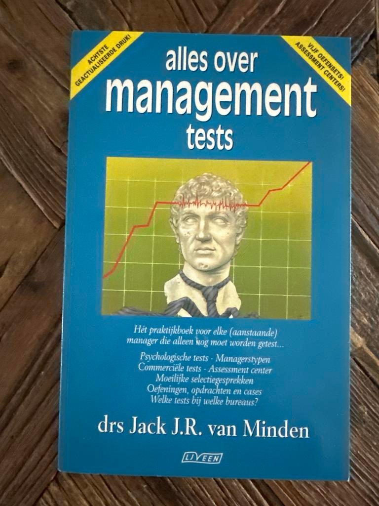 Alles over management tests - Jack J.R. van Minden, Boeken, Ophalen of Verzenden, Gelezen, Overige onderwerpen