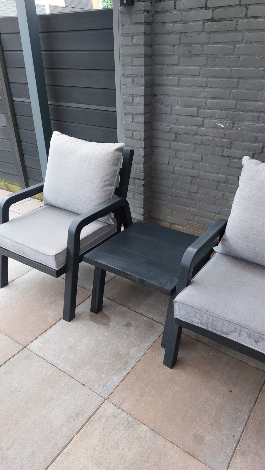 Moderne loungeset voor de tuin merk Garden., Ophalen, Aluminium, Zo goed als nieuw, Loungeset