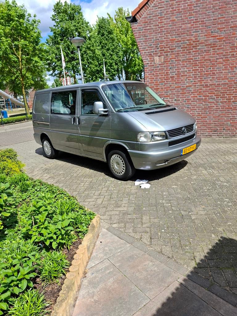 Mooie vw transporter young timer wijsneus dubbel cabine, Auto's, Stof, 4 cilinders, Volkswagen, Diesel