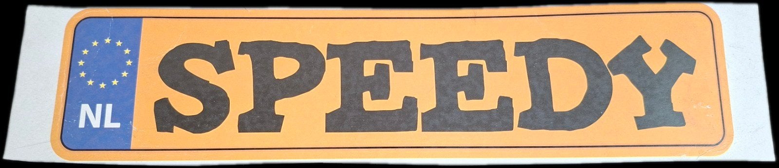 Autoraam sticker "Speedy", Ophalen of Verzenden, Nieuw