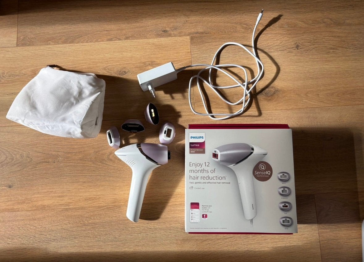 Philips Lumea 8000, Witgoed en Apparatuur, Persoonlijke-verzorgingsapparatuur, Ophalen, Zo goed als nieuw, Scheren en Epileren