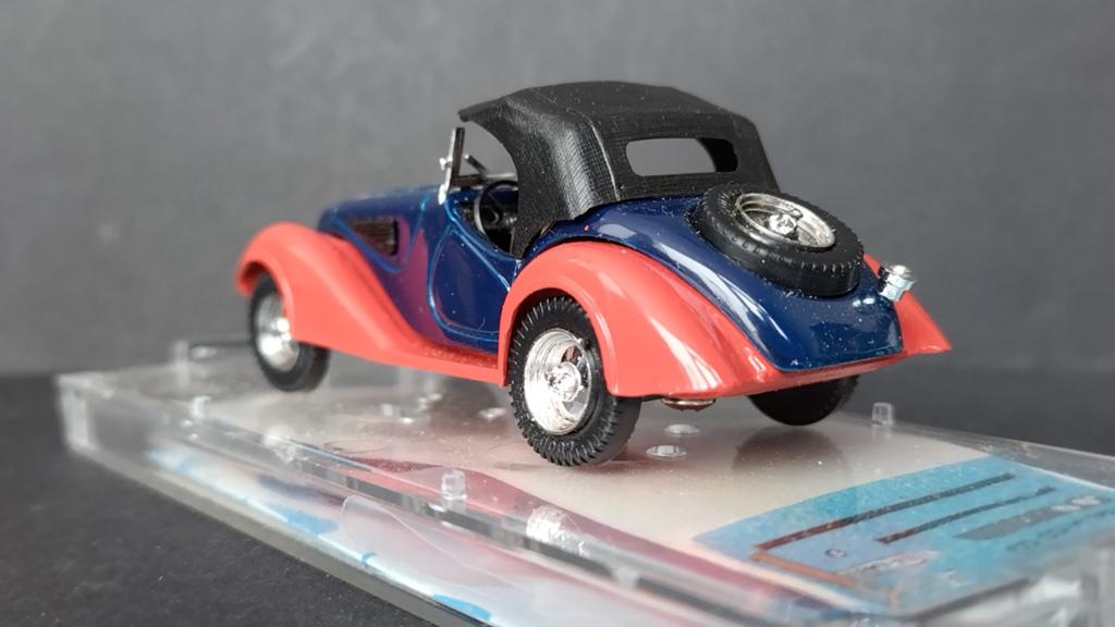 BMW 327 1:43 Vitesse Pol, Overige merken, Auto, Verzenden, .