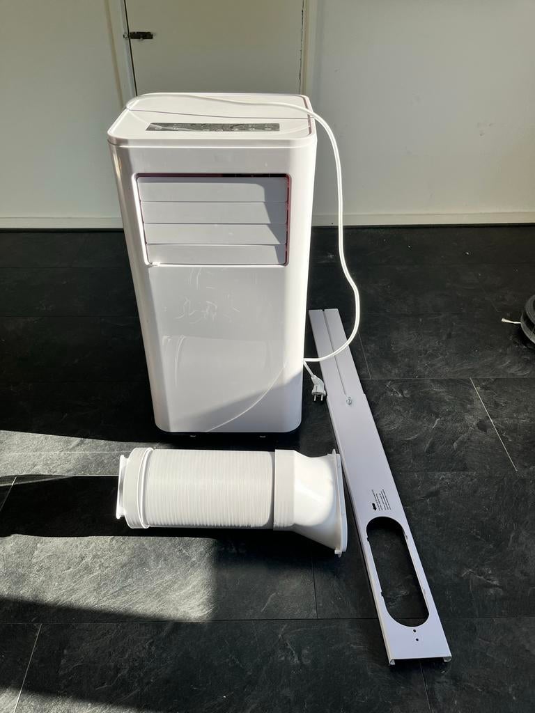 Mobiele Airco 9000 BTU (2.64 kW) met Afvoerslang, Ophalen, Gebruikt, Minder dan 60 m³, 3 snelheden of meer